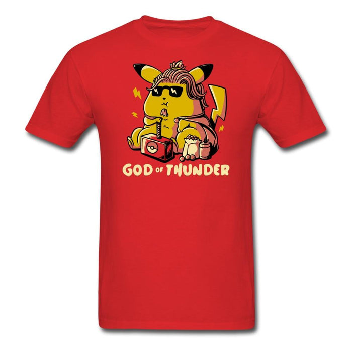 God of Thunder Unisex Classic T-Shirt - red / S