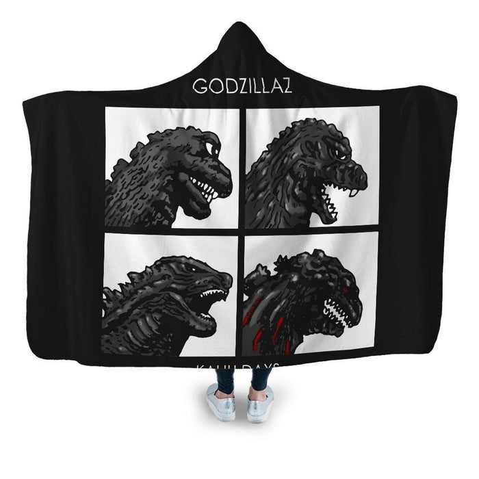 Godzillaz Hooded Blanket - Adult / Premium Sherpa