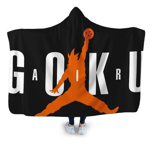 Goku Air Hooded Blanket - Adult / Premium Sherpa