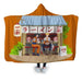 Goku and Naurto Lunch Hooded Blanket - Adult / Premium Sherpa