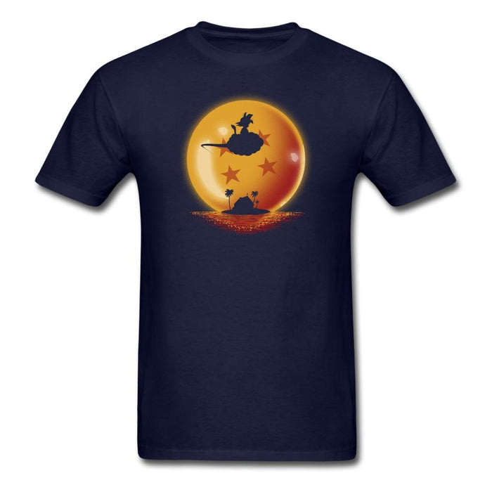 Goku on Sunset Unisex Classic T-Shirt - navy / S