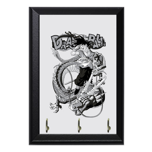 Goku X Shenlon Key Hanging Plaque - 8 x 6 / Yes