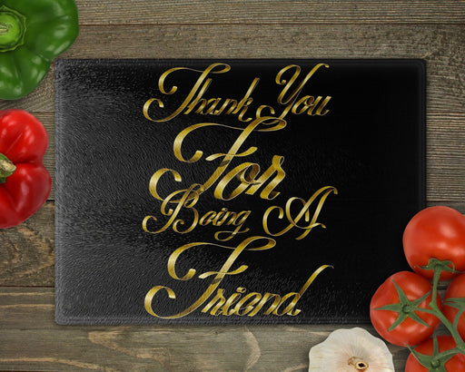 Golden Friends Cutting Board