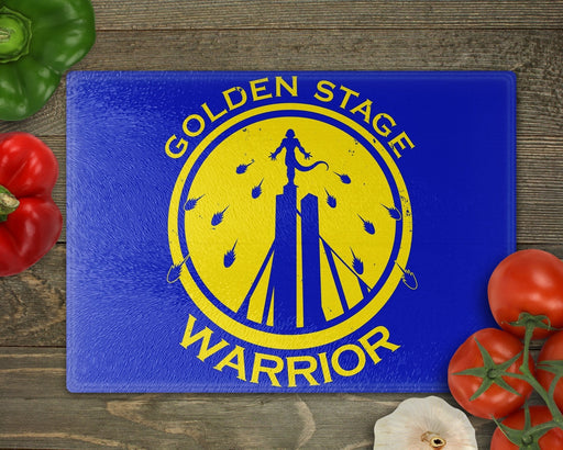 Golden Stage Warrior Cutting Board