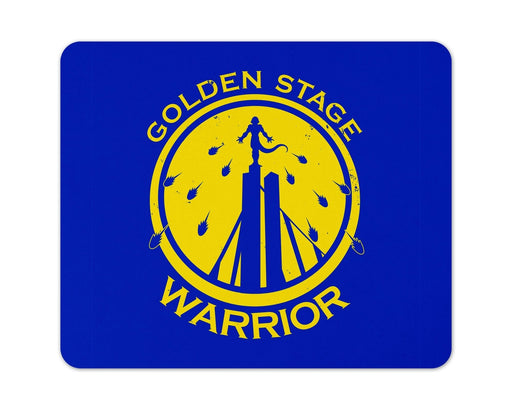 Golden Stage Warrior Mouse Pad