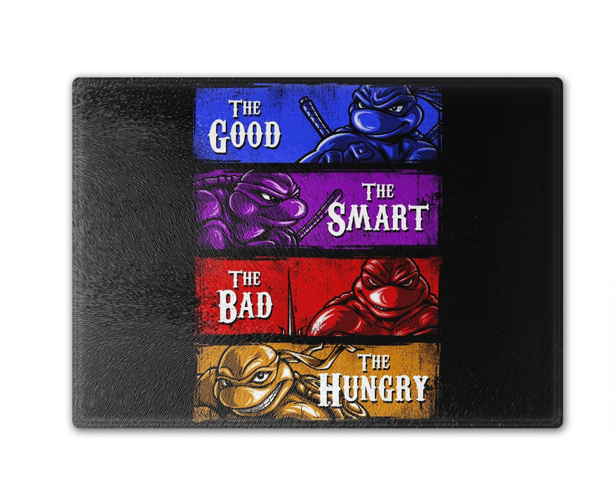 Good Bad Smart Hungry 3 Cutting Board