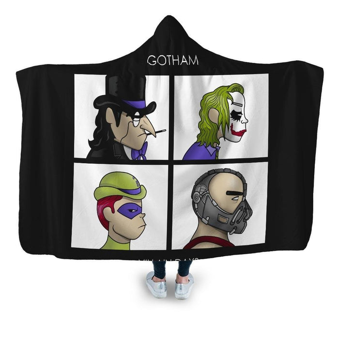 Gotham Days! Hooded Blanket - Adult / Premium Sherpa