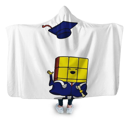 Graduation Day Hooded Blanket - Adult / Premium Sherpa