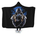 Graffiti Gasmask Copy Hooded Blanket - Adult / Premium Sherpa