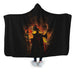 Grandvizier Art Hooded Blanket - Adult / Premium Sherpa