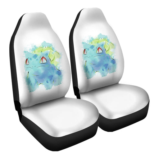 Grass Poison Watercolor Car Seat Covers - One size