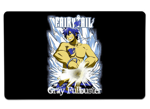 Gray Fullbuster Large Mouse Pad