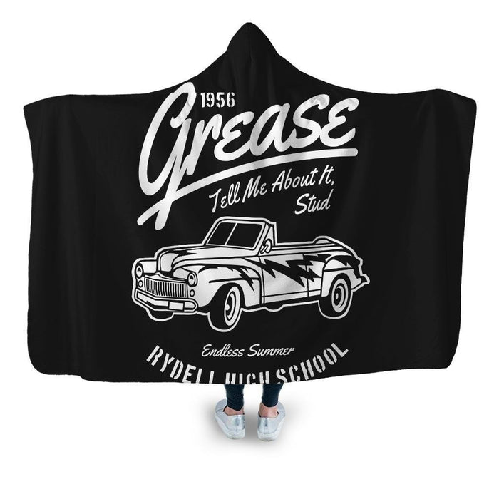 Grease Hooded Blanket - Adult / Premium Sherpa
