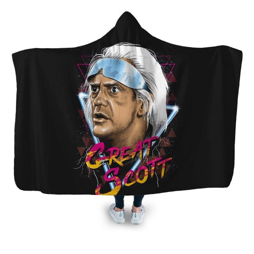 Great Scott Hooded Blanket - Adult / Premium Sherpa