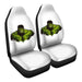 Green Fury Car Seat Covers - One size