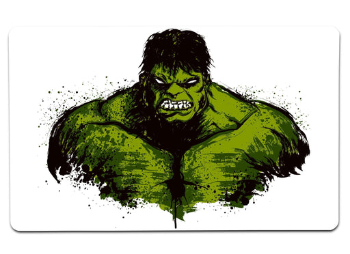 Green Fury Large Mouse Pad