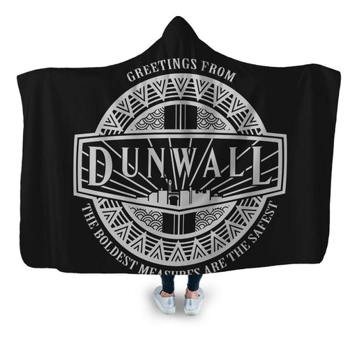 Greetings from Dunwall Hooded Blanket - Adult / Premium Sherpa