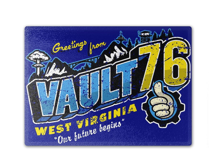 Greetings from W V Vault Cutting Board