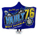 Greetings from W V Vault Hooded Blanket - Adult / Premium Sherpa