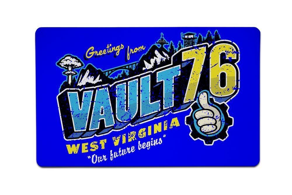 Greetings from WV Vault Large Mouse Pad Place Mat
