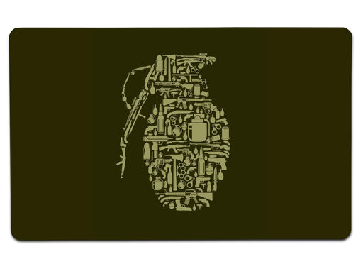 Grenade Large Mouse Pad