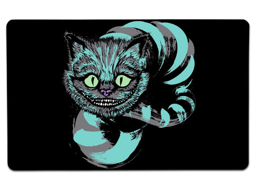 Grinning Like A Cheshire Cat Large Mouse Pad