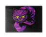 Grinning Like A Cheshire Cat Purple Cutting Board