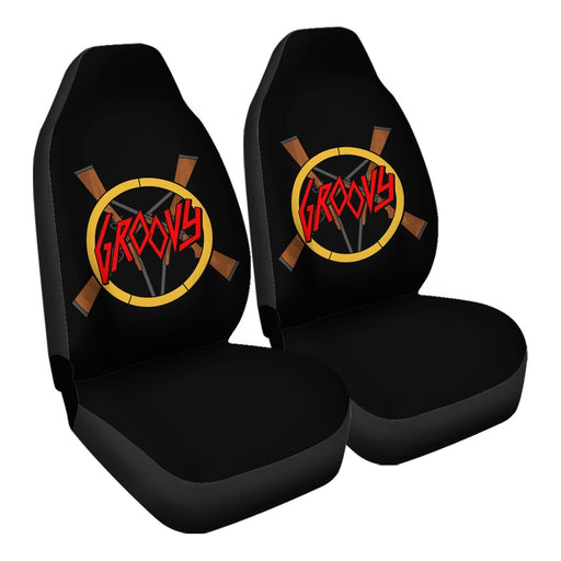 Groovy Demon SlayerCar Seat Covers - One size
