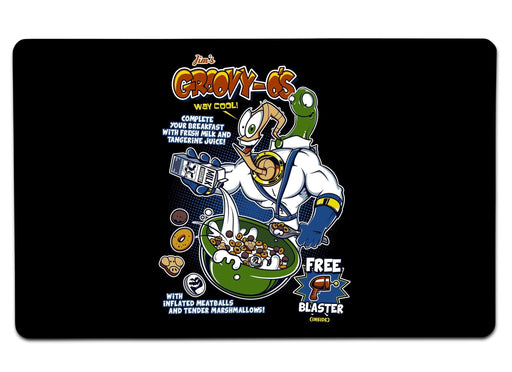 Groovy Os Cereal Large Mouse Pad