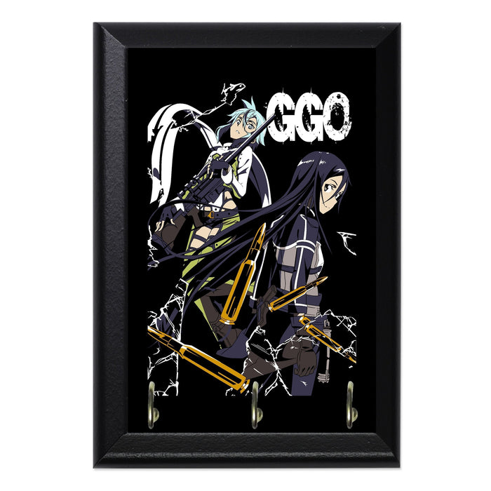Gun Gale Online Key Hanging Plaque - 8 x 6 / Yes