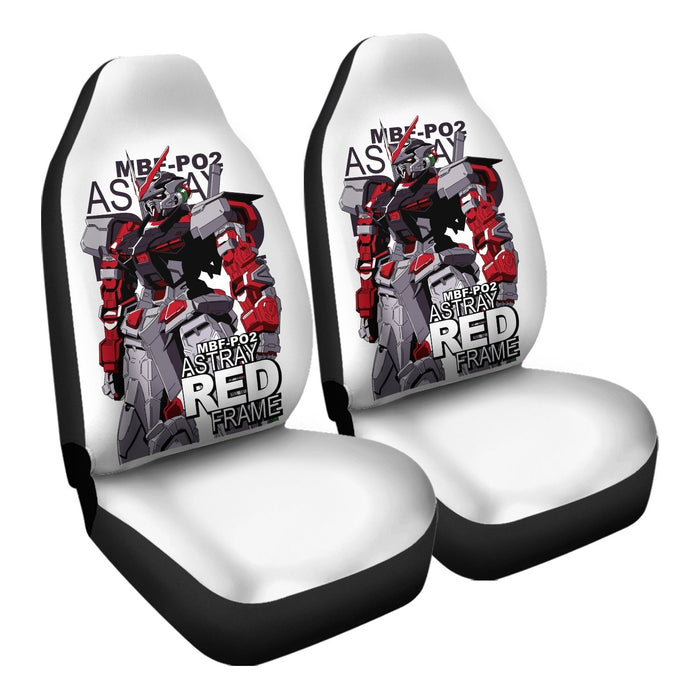 Gundam Astray Red Frame Car Seat Covers - One size