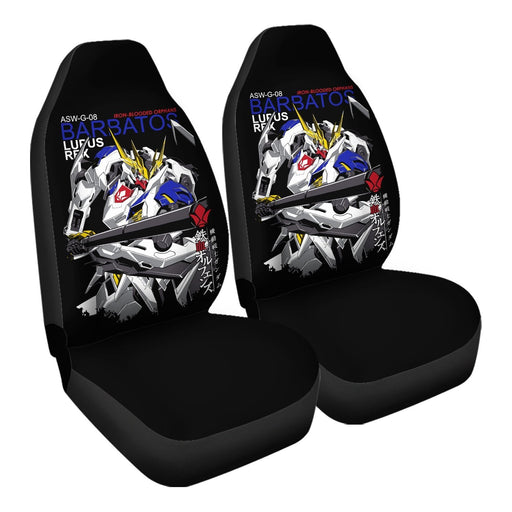 Gundam Barbatos Lupus Rex 2 Car Seat Covers - One size