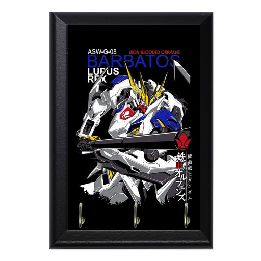 Gundam Barbatos Lupus Rex 2 Key Hanging Plaque - 8 x 6 / Yes