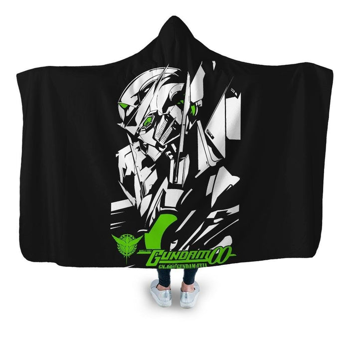 Gundam Exia Ii Hooded Blanket - Adult / Premium Sherpa