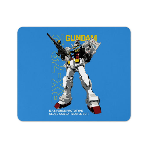 Gundam Rx 78 2 Anime Mouse Pad