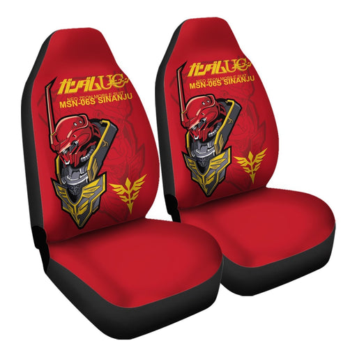 Gundam Sinanju Ii Car Seat Covers - One size