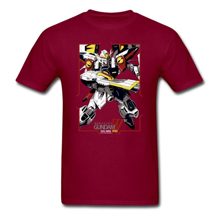 Gundam Wing Zero Unisex T-Shirt - burgundy / S