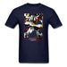 Gundam Wing Zero Unisex T-Shirt - navy / S