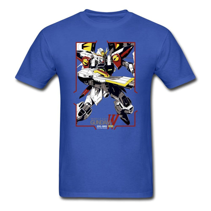 Gundam Wing Zero Unisex T-Shirt - royal blue / S