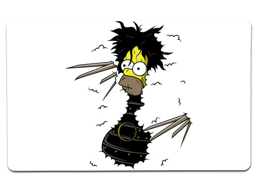 H. Scissorhands! Large Mouse Pad