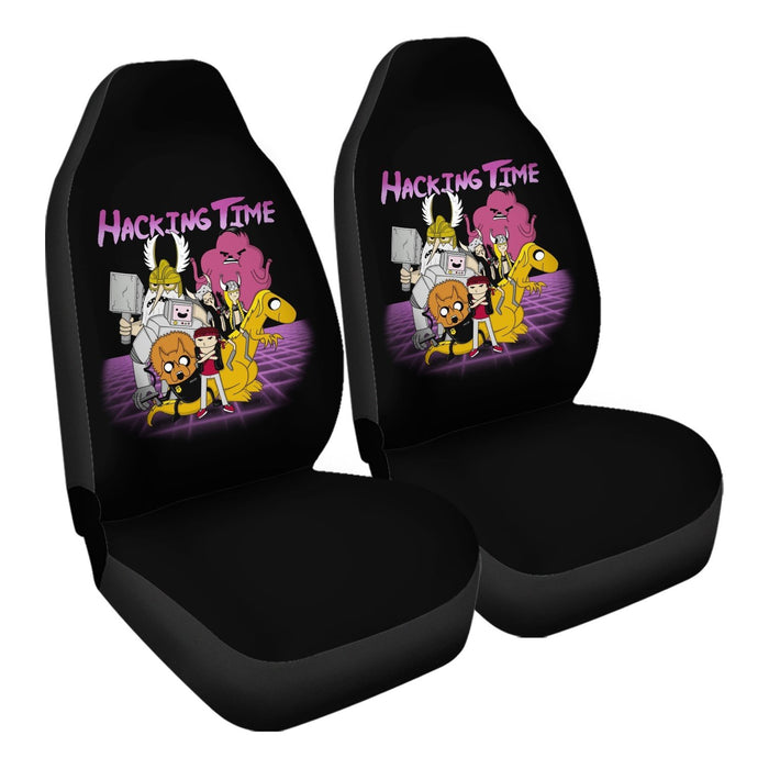 Hacking Time Car Seat Covers - One size
