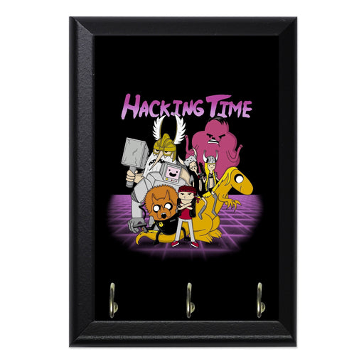 Hacking Time Key Hanging Plaque - 8 x 6 / Yes
