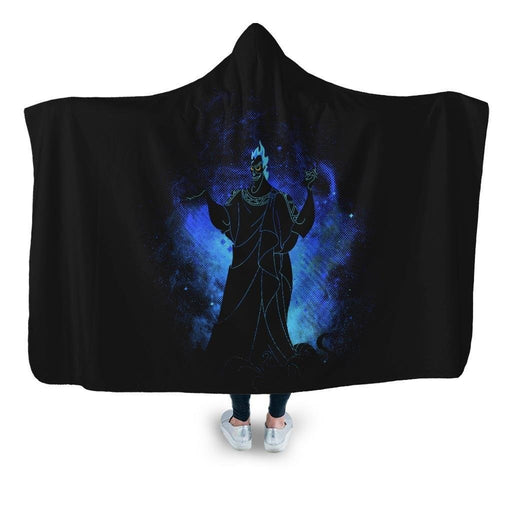 Hades Art Hooded Blanket - Adult / Premium Sherpa