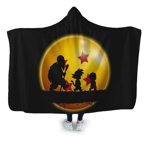 Hakuna Matata Kame Hooded Blanket - Adult / Premium Sherpa
