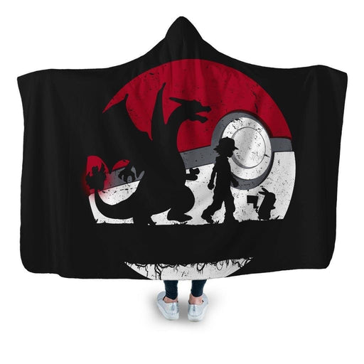 Hakuna Matata Poke Hooded Blanket - Adult / Premium Sherpa