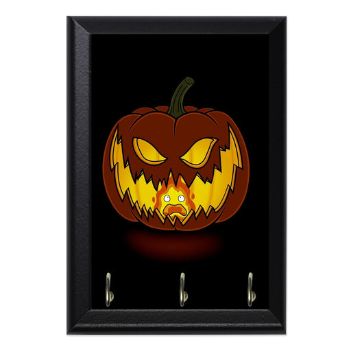 Halloween Flame Key Hanging Plaque - 8 x 6 / Yes