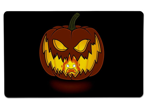 Halloween Flame Large Mouse Pad