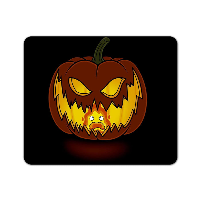 Halloween Flame Mouse Pad