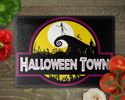 Halloween Town Cutting Board