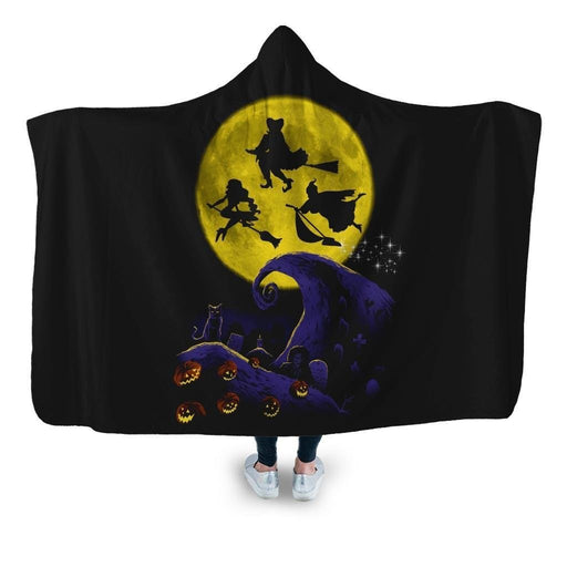 Halloween X Hocus Pocus Hooded Blanket - Adult / Premium Sherpa